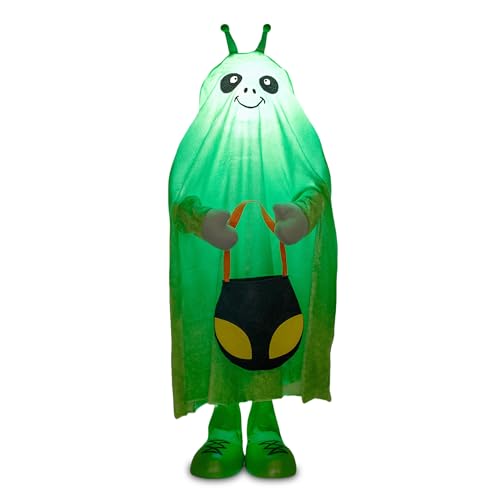 Halloween Alien Décor Light-Up Standing Trick-or-Treat Alien - Variation of Alien