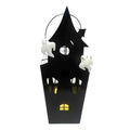 Mini Lighted Haunted House Halloween Decoration - 0.5 Ft. Warm White LED