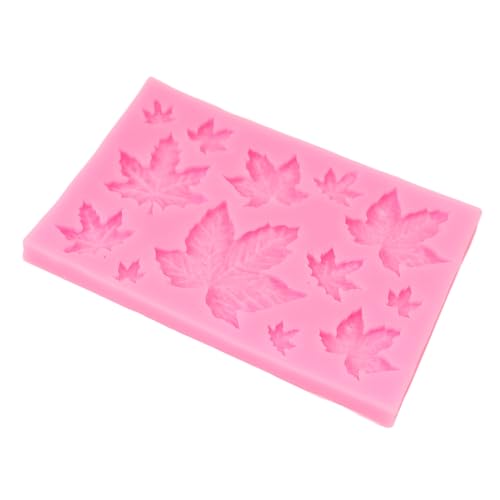 Autumn Maple Leaf Silicone Mold for Cake Decorating - Style D