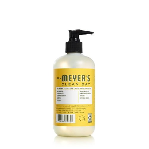 Mrs. MEYER'S CLEAN DAY Liquid Hand Soap Scent, 12.5 Fl Oz (Pack of 6) (Dandelion)