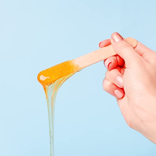 500 Pack Large Wood Waxing Applicators - Hair Removal & Spa Tools