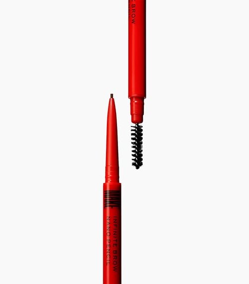 MAKE Beauty Nano Brow Micro Eyebrow Pencil - Long-Lasting, Smudgeproof Precision Liner | Warm Brown Shade