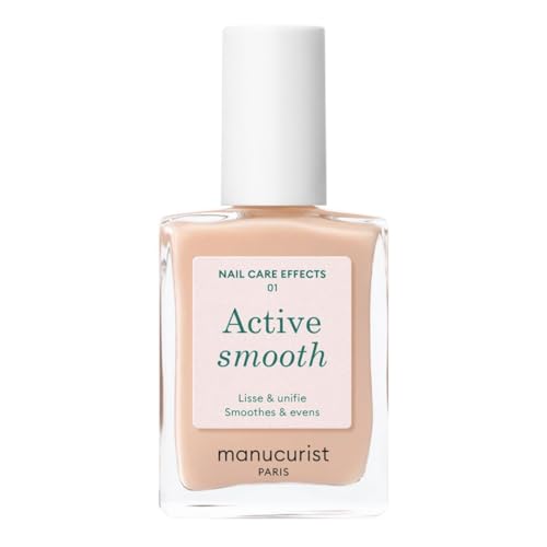 Nail Concealer Polish & Care - Smooth Beige - 75.5% Plant-Based Formula — Fast Dry & Strengthening