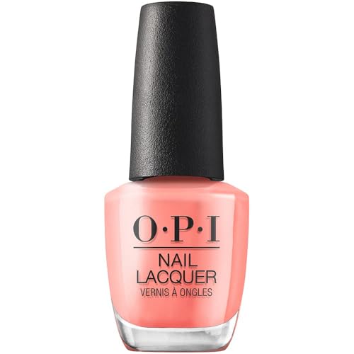 OPI Flex on the Beach Nail Lacquer - Bright Orange Opaque Polish