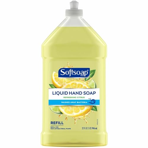 Liquid Hand Soap Refill - Refreshing Citrus Scent, 32 Fl Oz