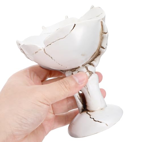 Skeleton Hand Candy Bowl Halloween Spooky Skull Tray Decor