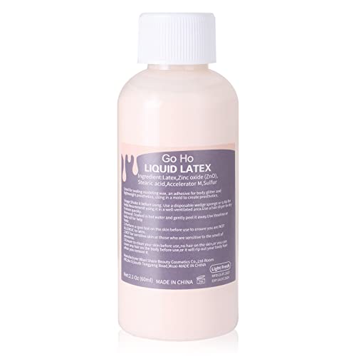 Liquid Latex SFX Makeup 2 oz Light Flesh for Zombie Monster Costume