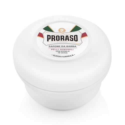 Proraso Sensitive Shaving Soap 5.2 Oz - No Parabens, Silicones or Artificial Colors