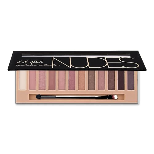 Nude Eyeshadow Palette - Pigmented Blendable Makeup Collection with Shimmer & Matte Shades