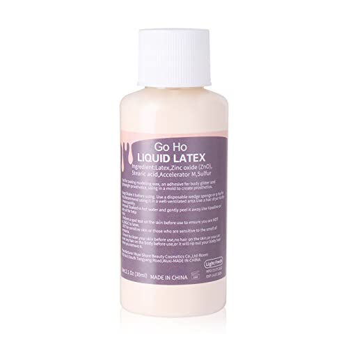 Liquid Latex SFX Makeup 1 oz Light Flesh for Halloween Zombie & Special Effects