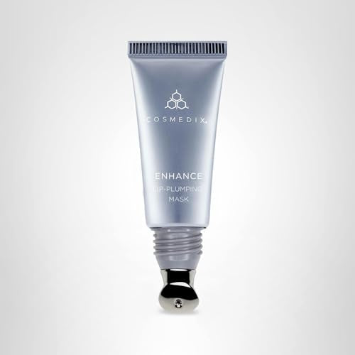 COSMEDIX Enhance Lip-Plumping Mask, Ultra-Nourishing, Intense Hydration & Moisture, Shea Butter & Cocoa Seed Butter, Cruelty & Gluten Free