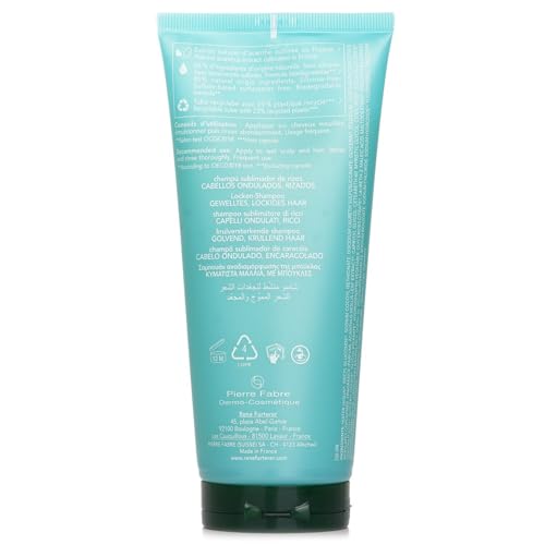 Rene Furterer SUBLIME CURL Curl Activating Shampoo, Curly Wavy Hair, Frizz Control, 6.7 oz.