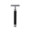The Edwin Jagger DE86 Black DE Safety Razor (Long)