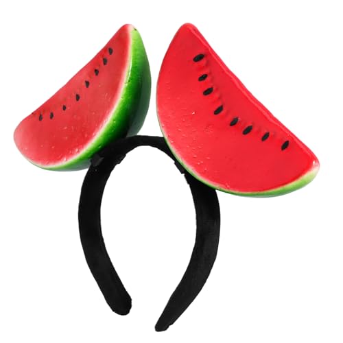 Watermelon Headband for Women - Fruit Hair Accessory for Parties & Weddings