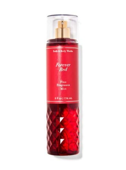 B & Body Works Bath and Body Works - Forever Red - Gift Set - Fine Fragrance Mist & Body Cream - 2020 Full Size