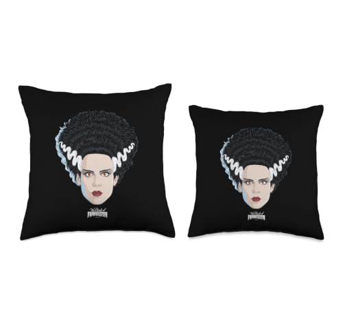 Universal Monsters Bride of Frankenstein Throw Pillow - 18x18