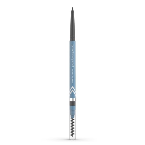 Prime Prometics PrimeBrow Pencil - Ultra-Precise Tip for Natural Hair-Like Strokes | Smudge-Proof & Long-Lasting (Silver Queen)