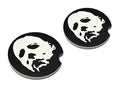 Michael Myers Car Coasters Set of 2 - Halloween Ceramic Absorbent Drink Coasters