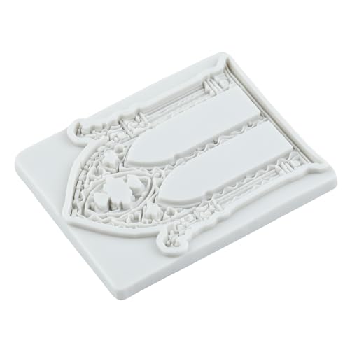 Gothic Gate Fondant Silicone Mold - Cake Decoration & Cupcake Topper - Style B