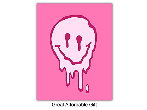 Aesthetic Wall Art Prints - Pop Art Retro Style Poster Set for Girls Bedroom Decor - 6 Unframed Prints