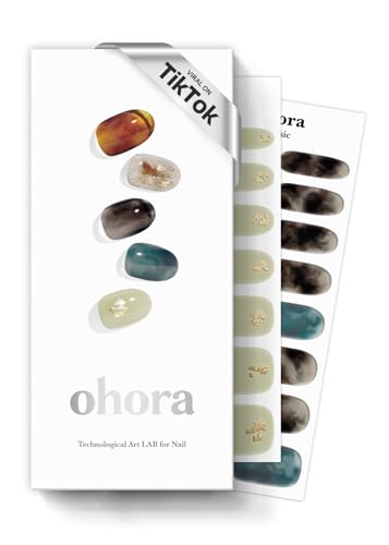 ohora Semi Cured Gel Nail Strips N Dreaming - Nail Art Stickers Set