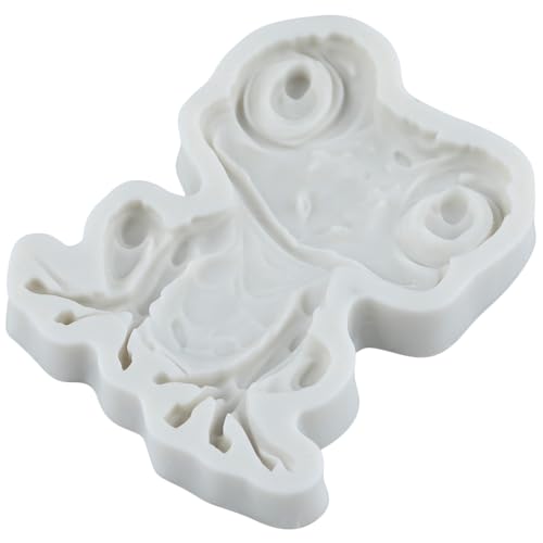 Frog & Lotus Flower Silicone Mold Set - Cake Decorating & Craft Supplies - Style C