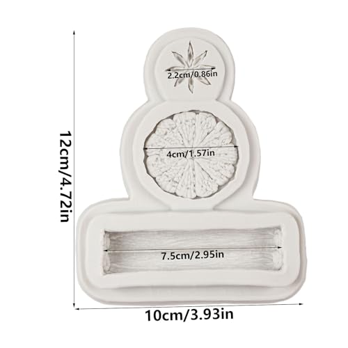 Winter Spices Silicone Mold Set for Cake Decorating Chocolate and Soap