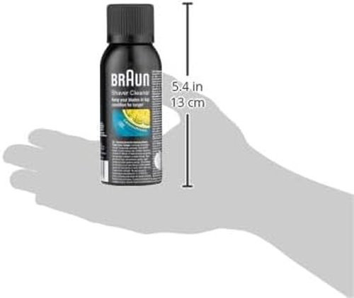 Braun Shaver Cleaner Spray - Deep Clean & Refreshing Formula | 100ml