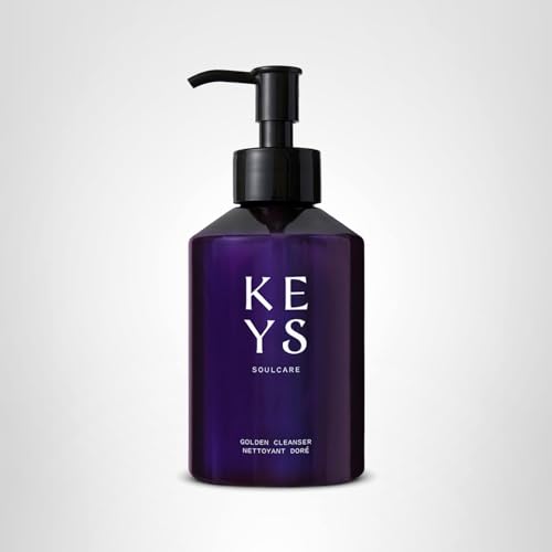 Keys Soulcare Golden Cleanser, Foaming Face Wash Gently Removes Dirt, Makeup & Impurities, Soothes Skin with Manuka Honey, Cruelty-Free, Calming Scent