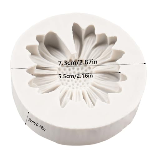 Chrysanthemum Flower Silicone Mold for Cake Decorating - Style A