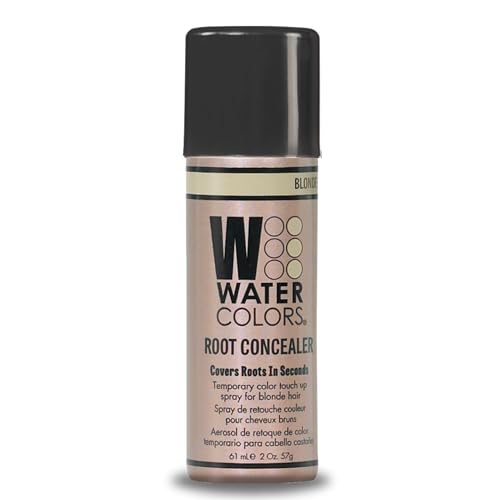 Watercolors Color Root Concealer - Blonde Temporary Hair Touch Up Spray
