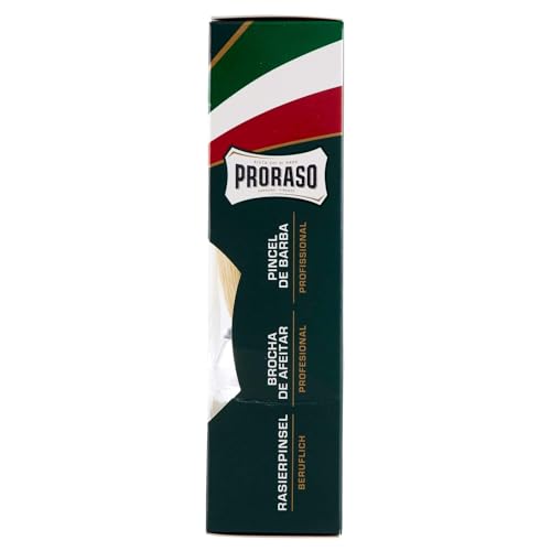 Proraso Shaving Brush with Natural Boar Bristles - Premium Wet Shave Tool