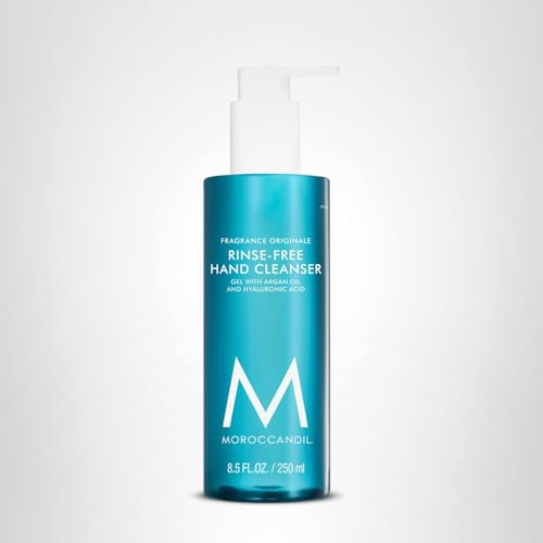 Moroccanoil Rinse-Free Hand Cleanser with Hyaluronic Acid, 8.5 Fl. Oz
