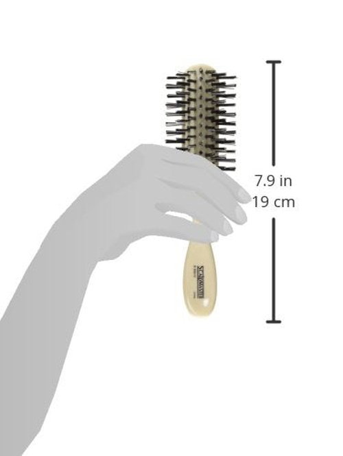 Scalpmaster Nylon Bristle Salon Contour Brush - Perfect for Styling & Detangling | S-300-IV