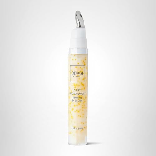 Obagi Daily Hydro-Drops Rejuvenating Eye Gel Cream – Reduces the Appearance of Dark Circles & Instantly Brightens, Smooths, & Depuffs Eyes – 0.5 oz