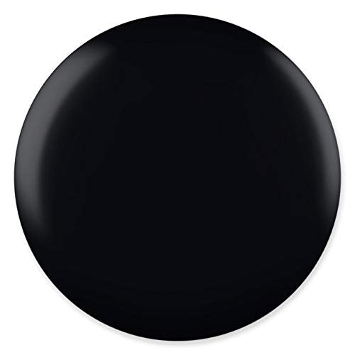 DND DC Gel Polish Set, Black Collection, UV/LED Gel Polish and Air Dry Nail Lacquer, Matching Chip-Free Polish Duo, 055 Black Ocean, 0.5 Fl Oz