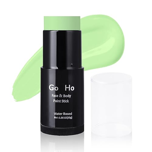 Pastel Green Face Body Paint Stick - Water-Based, Non-Toxic Halloween Cosplay