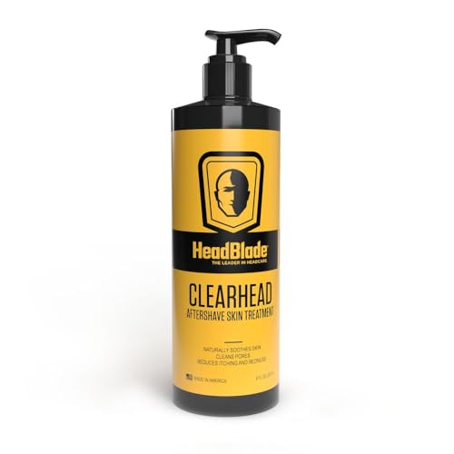 Men's Post Shaving Aftershave Lotion - Prevent Ingrown Hair & Irritation, 8 oz Pump