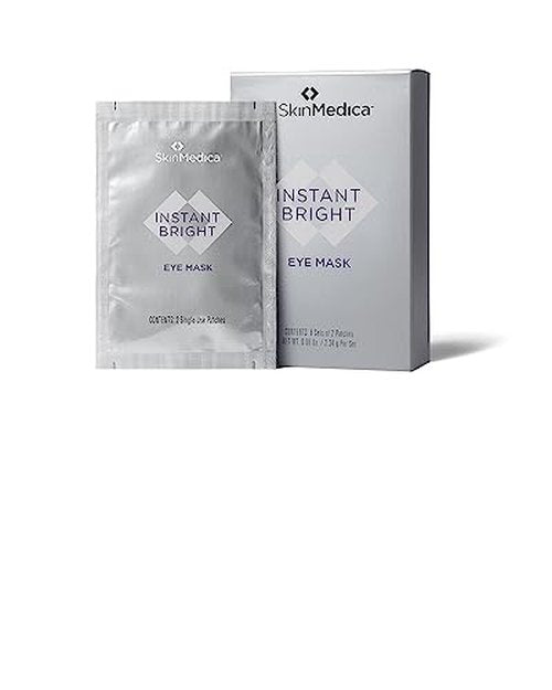 SkinMedica Instant Bright Eye Masks - Under Eye Patches for Puffy Eyes and Dark Circles to Look Youthful and Rested, 6 Ct