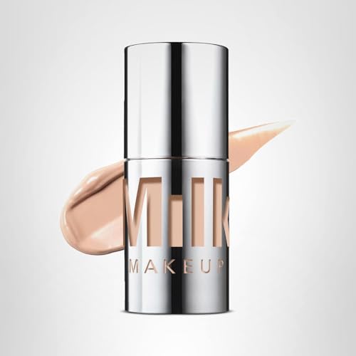 Milk Makeup Future Fluid All Over Cream Concealer, 4N (Fair with Neutral Undertones) - 0.28 fl oz - Medium-to-Full Coverage - Up to 12-Hour Wear - Crease-Proof Finish - Vegan, Cruelty Free