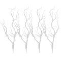 Artificial Antler Tree Branches - White, 13.76 Inch, Decorative Vase Fillers for Holiday & Event Decor