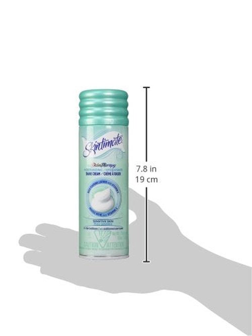 Skintimate SkinTherapy Moisturizing Shaving Cream, Sensitive, 10 oz
