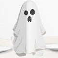 Halloween Ghost Centerpieces - 8 Count Spooky 3D Table Decorations