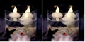 Floating Waterproof Flameless Candles - White LED Tea Lights, Pack of 12 Bougies