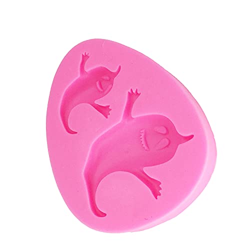 Ghost Shape Silicone Mold for Halloween Cake Decorating Chocolate Candy Baking