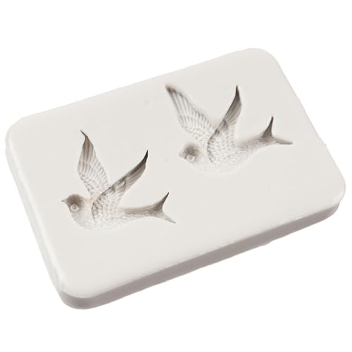 Bird Silicone Mold for Cake Decorating Chocolate Fondant - Style C