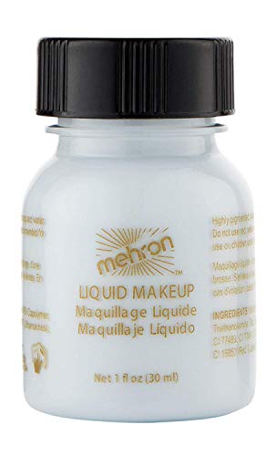 Liquid Body Paint - Moonlight White, Professional Face & Body Makeup