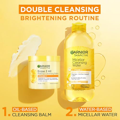 Garnier Erase It All Makeup Cleansing Balm with Vitamin C - 4.2 Oz - Pack of 1