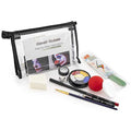 Graftobian Chaos Clown Makeup Kit - Complete 10 Piece Halloween Costume Set - Standard