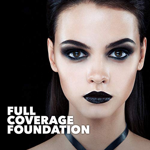 White Foundation for Gothic & Cosplay Makeup - Full Coverage, Vegan & Oil-Free